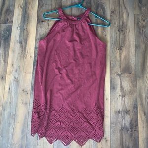 Super cute maroon dress